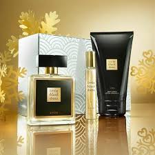 Avon Little Black Dress Gift Set Edp 50ml Purse Spray 10ml Body Lotion 150ml Avon Avon Cosmetics Silver Gift Box Perfumery