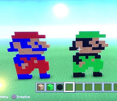 Minecraft Pixel Art Luigi In Dk Mario Amino Minecraft pixel art tutorial luigi if you enjoyed this video please hit that like button and subscribe!!! minecraft pixel art luigi in dk