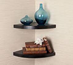 Choisissez parmi de nombreux styles, couleurs et matériaux. 1001 Idees Etagere D Angle Murale Arrondissez Les Angles Etagere Murale Angle Etagere Bois Flotte Etagere Angle