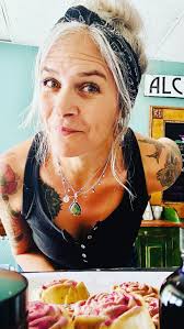 Getting everything ready for my booth