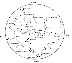 50 Comprehensible Printable Sky Map Constellation