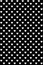 Bntde.top have about 100 image for your iphone, android or pc desktop. White Hearts Black Background Wallpaper Image 2332824 On Favim Com