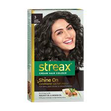B) final rinse with apple cider vinegar. Buy Streax Cream Hair Colour For Women Men Enriched With Walnut Argan Oil Instant Shine Smoothness Long Lasting Hair Colour Soft Silky Touch