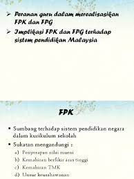 Peranan guru dalam pembelajaran menurut paradigma konstruktivistik menurut hasil forum carnegie tentang pendidikan dan ekonomi (arend et al., 2001), di abad informasi ini terdapat sejumlah kemampuan yang harus dimiliki oleh guru dalam pembelajaran. 7 Peranan Guru Dalam Merealisasikan Fpk Dan Fpg
