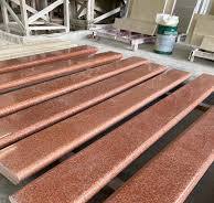 BOTON STONE Natural Stone Cheap New Salish Red Slab Kitchen Countertop  Granite Tile