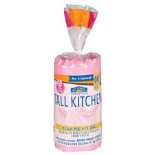 Save money online with kitchen bag deals, sales, and discounts april 2021. Hill Country Essentials Flap Tie Rose Scented Tall Kitchen 13 Gallon Trash Bags Shop Trash Bags At H E B