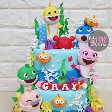 Get it as soon as fri, apr 30. Baby Shark Birthday Cake Ideas Popsugar Family