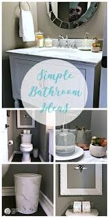 Many bath vanities include coordinating vanity tops and. Bathroom Decorating Ideas Simple Accessories Simple Bathroom Bathroom Inspiration Decor Small Bathroom Decor