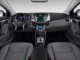 Black Grey Interior 2015 Hyundai Elantra