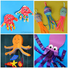Today i am sharing our letter o is for octopus crafts, activities, and printables for preschoolers and toddlers. 12 Outstanding Octopus Crafts For Kids I Heart Crafty Things