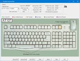 تحميل لوحة المفاتيح للكمبيوتر ويندوز 7 و 8 و 10 مجاناً Keyboard Test Utility