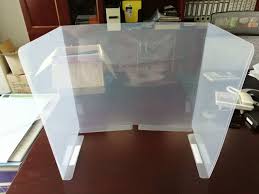 Sneeze Guards For Student Desks 0 7mm Clear Pet Plastic Etsy In 2020 Student Desks Sneeze Guard Home Learning