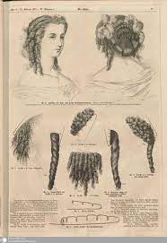 63 61 nr 8 der bazar page digitale sammlungen digital collections victorian hairstyles historical hairstyles steampunk hairstyles