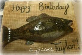 Home birthday cake recipes fish cake recipe and design ideas. Bass Fish Birthday Cake Cake By Amy Erb Cakesdecor