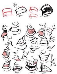 Mouth Multi Reference Drawing Sketch In 2020 Drawing Tutorial Drawing Expressions Art Reference