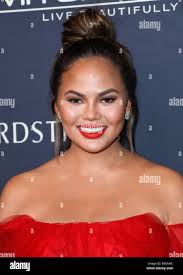 Christine teigen hi-res stock photography and images
