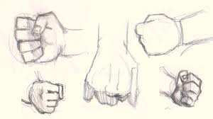 As a first step, you ought to start projecting the form of a thumb. Anime Hand Drawing Fist Novocom Top