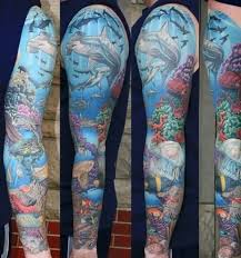 All you need is to. Full Sleeve Cover Up With Outstanding Classy Aqua Tattoo Truetattoos