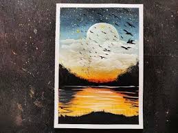 Black And White Easy Landscape Painting For Beginners Easy Painting Ideas Step By Step Acrylic Painting Canvas Painting Tutorial 323 Youtube In 2020 Canvas Painting Tutorials Easy Paintings Painting