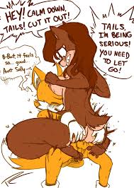 Sally x Tails (sonic the hedgehog) porn comic by [pleasure castle].  Impregnation porn comics.