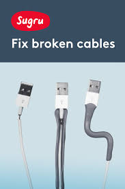 Repair Broken Charger Cables With Sugru Fix It Sugru Charger