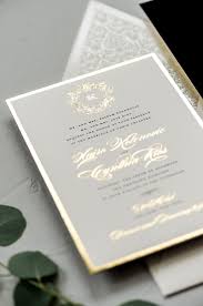 Traditional Gold Foil Wedding Invitation Foil Wedding Invitations Gold Foil Wedding Invitations Wedding Invitations