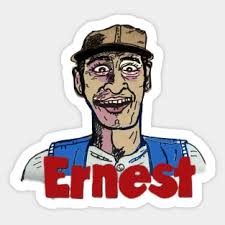 Ernest Stickers for Sale