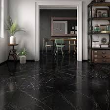 Leroy Merlin 39 95 M2 Tiles Sol Et Mur Black Effect Marbre Rimini L 60 X L 60 Avec Images Carrelage Effet Marbre Carrelage Sol Mur Noir