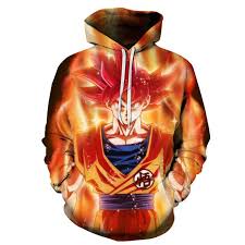 Dragon Ball Super Goku 3d Hoodies 9thwaveapprel Anime Hoodie Dragon Ball Z Hooded Sweatshirt Men