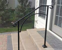Some popular features for iron deck railings are water resistant, prefinished and painted. Iron X Handrails Diy Handrails