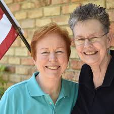 Vivienne Armstrong and Louise Young