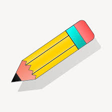 Pencil clipart, stationery illustration psd. | Free PSD - rawpixel