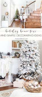 Simple Holiday Decorating Christmas Home Tour Maison De Pax Simple Holiday Decor Holiday Decor Christmas Decorations Bedroom