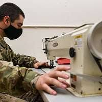 Engineman 1st Class Daniel Citizen from Lafayette, La., front, and  Engineman 2nd Class David Larson, from Bigelow, Ark., prepare the main  machinery room number 2 operating station for an operational test. -