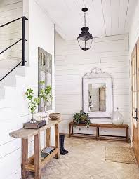 Check out our farmhouse foyer selection for the very best in unique or custom, handmade pieces from our home there are 2484 farmhouse foyer for sale on etsy, and they cost $72.10 on average. 52 Cozy And Simple Farmhouse Entryway Decor Ideas Digsdigs