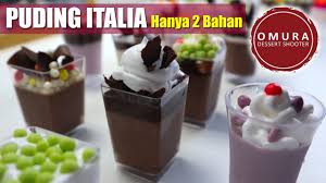 Maybe you would like to learn more about one of these? Cara Membuat Puding Italia Hanya 2 Bahan Dengan Omura Panna Cotta Dessert Italia Lumer Banget Youtube