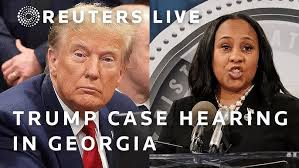 LIVE: Trump Georgia case hearing