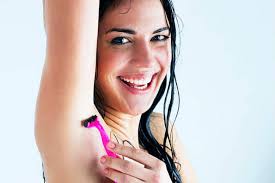 how to remove underarm hair home