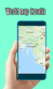 موقع كرواتيا بالنسبة لقارة أوروبا. Ø§Ù„Ø¹Ø§Ù„Ù… Ø§Ù„Ø®Ø±ÙŠØ·Ø© ÙƒØ±ÙˆØ§ØªÙŠØ§ For Android Apk Download