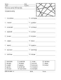 Minerals And Rocks Worksheets For 6th Grade Rocks And Minerals Word Search Printable Worksh Printable Worksheets 6th Grade Worksheets Super Teacher Worksheets