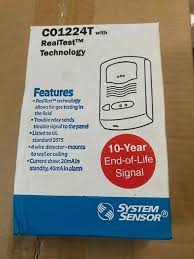 Cosmo 2w system sensor ademco smoke. System Sensor 2 Wire I4 Carbon Monoxide Smoke Detector Cosmo 2w 85 00 Picclick