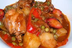 Afritadang Manok Chiken Afritada Recipe Panlasang Pinoy Recipes Chicken Afritada Recipe Chicken Mechado Recipe Afritadang Manok