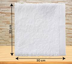 MARGARET PICKENS Set of 6 Bath Towels 30 x 30 cm 100% Cotton (Grey) : Buy  Online at Best Price in KSA