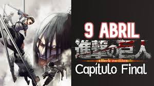 You could read the latest and hottest shingekinokyojin 139 in mangatown. Llegamos Al Capitulo Final Del Manga De Shingeki No Kyojin Fecha Y Detalles Abril 2021 139 Youtube