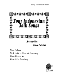 Four Indonesian Folk Songs