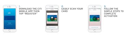 Position your card and it will scan. Citi Launches Credit Card Scanning Ability Within Mobile App Business Wire