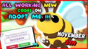 So, if the code is xyz, you can enter xyz or xyz, and it will still work. All New Codes On Adopt Me November 2019 Roblox Youtube