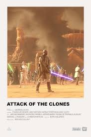 Star Wars Attack Of The Clones Polaroid Poster Attack Of The Clones Star Wars Attack Of The Clones Star Wars