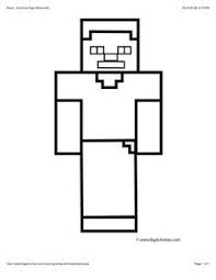 Includes images of baby animals, flowers, rain showers, and more. Minecraft Coloring Page With A Picture Of Steve To Color Minecraft Steve Minecraft Printables Minecraft Coloring Pages