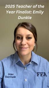 Meet Emily Dunkle, a 2025 West Virginia Teacher of the Year Finalist!,  Emily is a dedicated agriculture educator and FFA advisor at Greenbrier  East High School in Lewisburg. With five years of ...